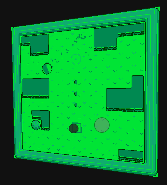 html5 canvas球滚动3D重力游戏源码