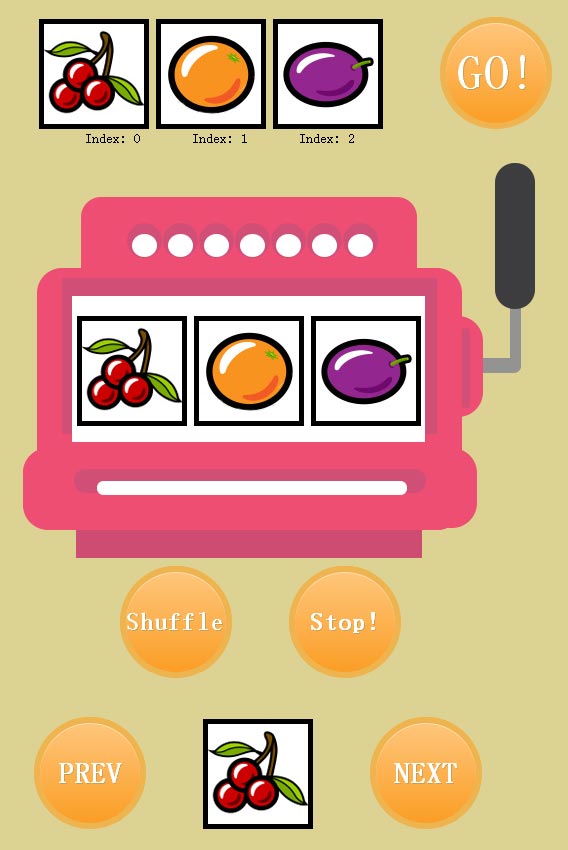 jquery slotmachine html5仿老虎机摇奖游戏...