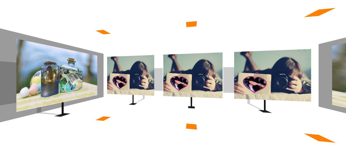 特效图3D立体图片相册