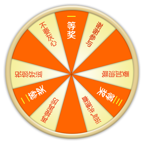 大转盘html功能在线抽奖