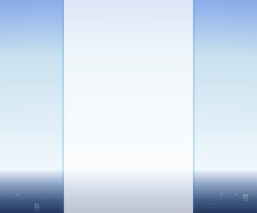 纯css3海天一色页面动画背景特效