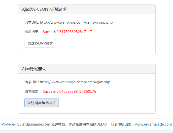 php ajax跨域  第1张