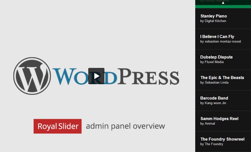 jquery.RoyalSlider图片滑动插件响应式网页图片滑动