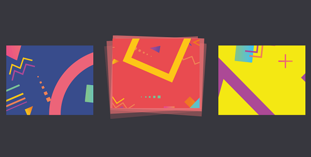 CSS3图片层叠弹性动画