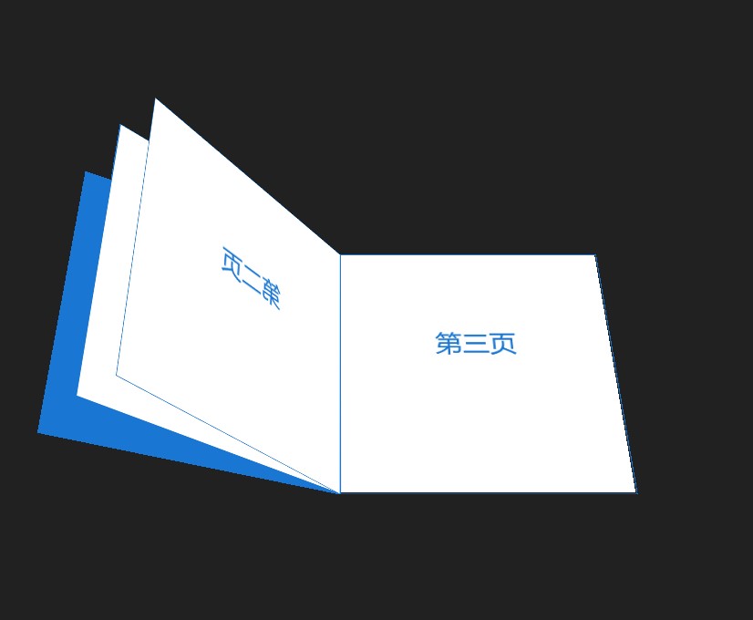 css3实现酷炫翻页的效果