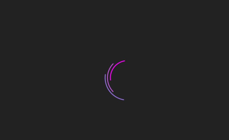 纯CSS3彩色旋转加载动画特效