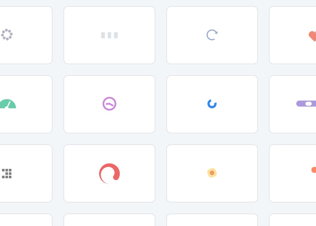 16款纯CSS3实现的loading加载动画