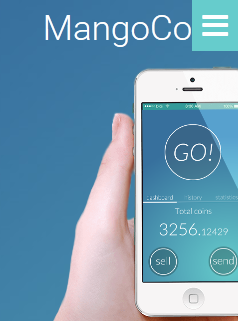 MangoCoinz响应式app企业模板
