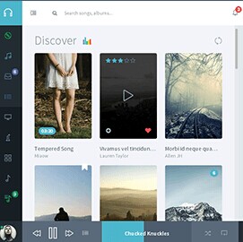 musik音乐网站模版html5css3