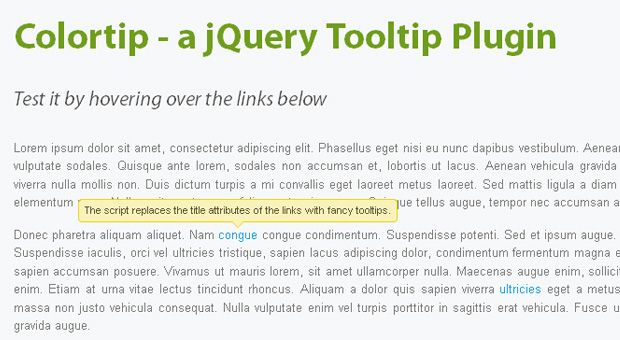 jquery提示框插件jquery文字提示框鼠标滑过显示提示内容