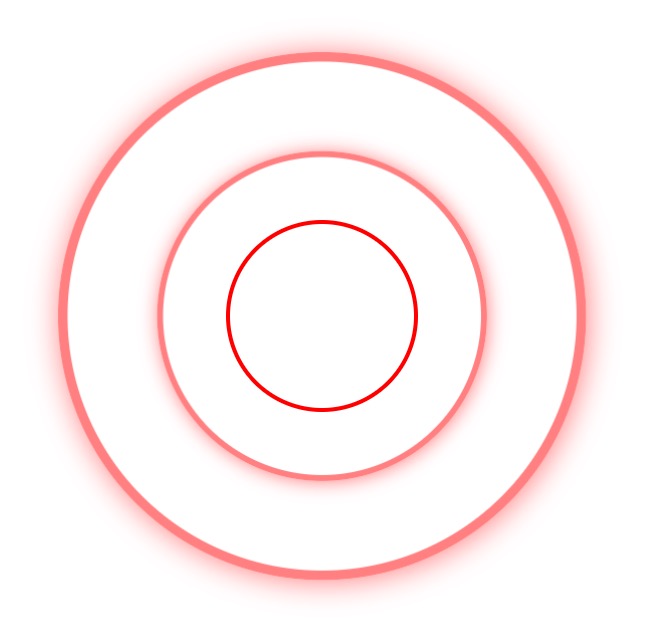 纯css3圆形从中心向四周扩散动画效果