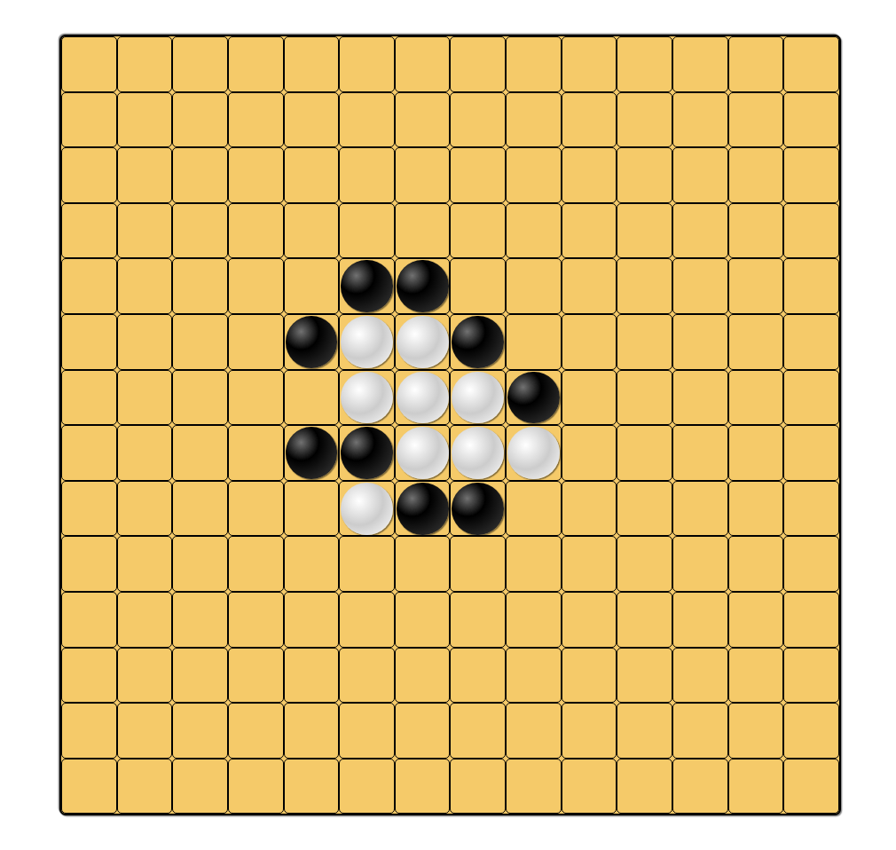 简易双人五子棋