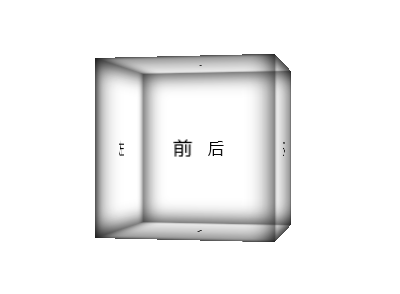 旋转的正方体css3制作3D立体效果