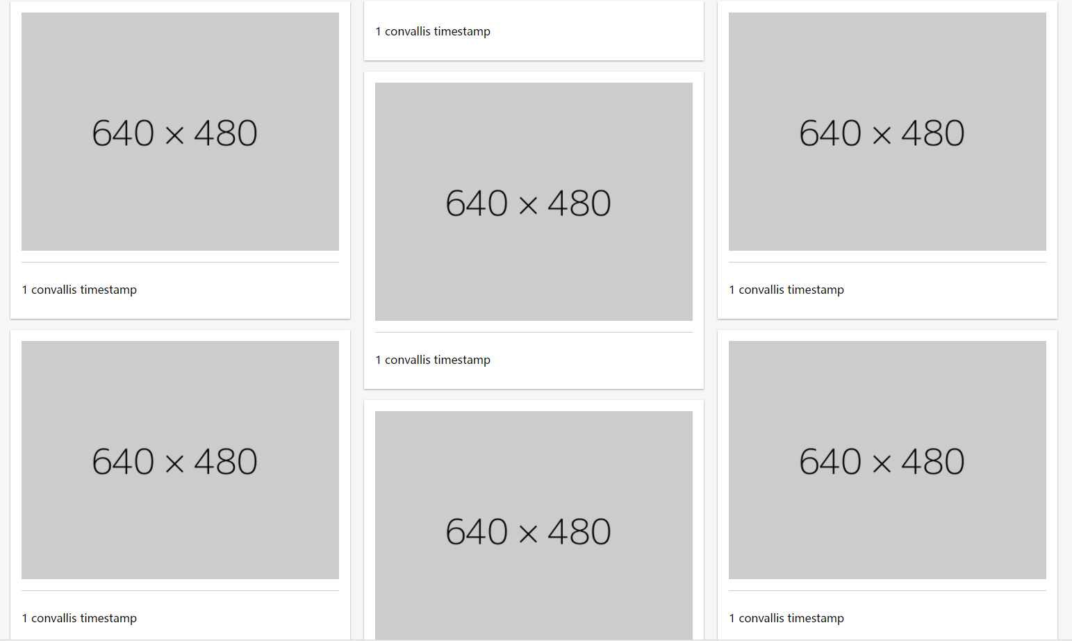纯css3 弹性布局瀑布流