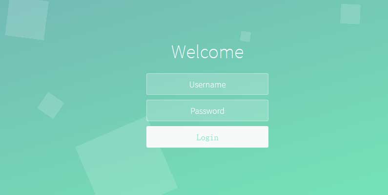 CSS3带背景动画的登录框表单代码