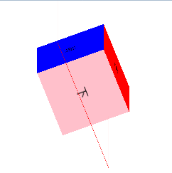 简单的立方体3d旋转效果