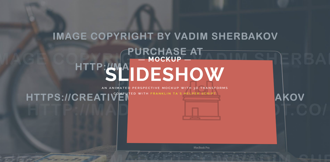 Slideshow—3D-动画视觉广告插件