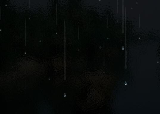 玻璃上滑落的水滴flash动画素材