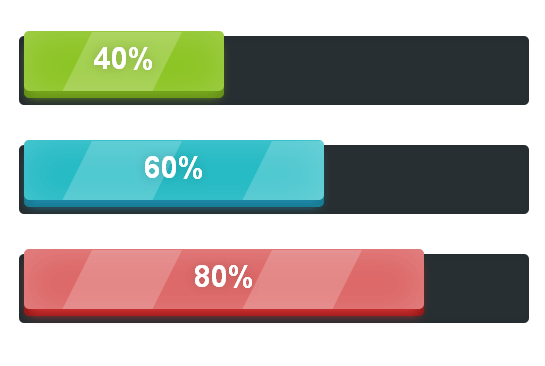 css3控制svg设置background属性进度条加载动画特效