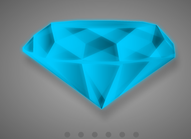 多款旋转的水晶钻石flash动画素材