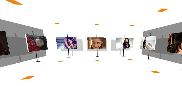 HTML5 3D立体图片相册