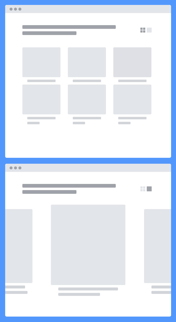 html5图片列表切换浏览模式代码