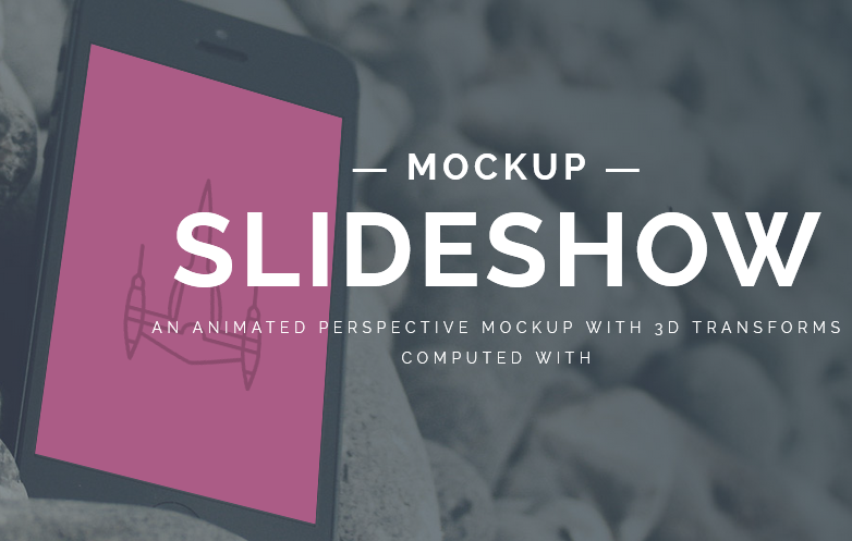 Slideshow3D动画视觉广告插件