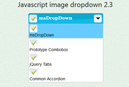dropdown图标下拉插件
