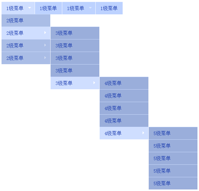 jquery.superfish.js导航菜单插件制作无限极菜单