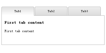 简单的jquery tab选项卡切换代码样式