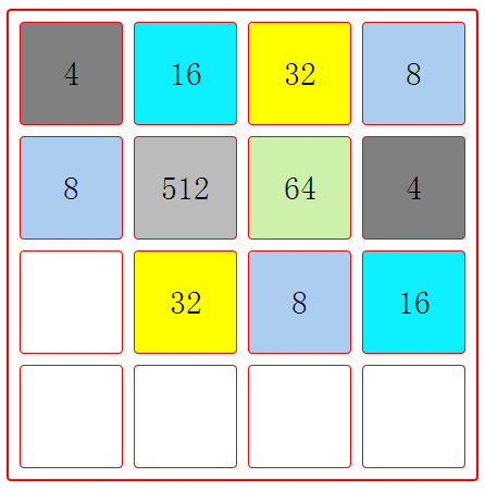 jquery html5制作2048游戏在线玩_2048小游戏源码