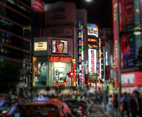 jquery+css模糊图片局部清晰效果