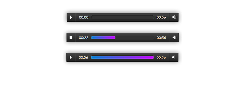超酷的HTML5可拖拽可暂停音频播放器代码