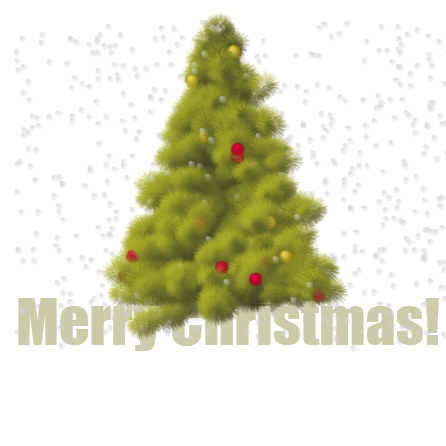 使用html5编写简单漂亮的3D圣诞树网页