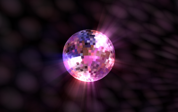 HTML5 Canvas五彩缤纷的3D发光水晶球动画