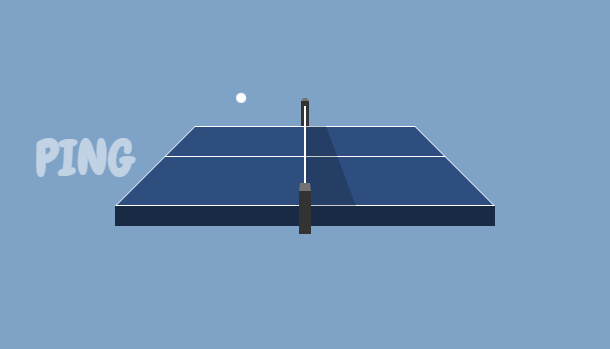 纯CSS3乒乓球动画